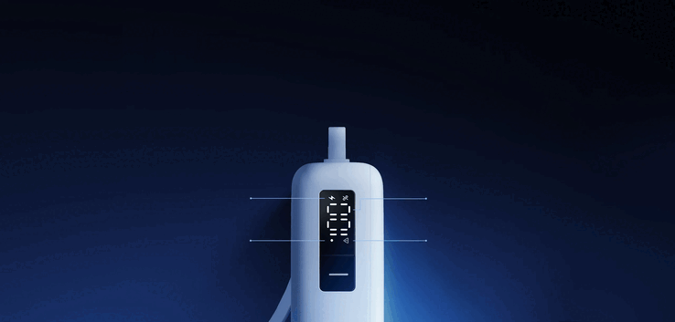 The Xiaomi Power Bank 5i has a built-in smart digital display