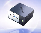 The EVO-X1 Pro features the Ryzen AI 9 HX 470. Pictured: a promo picture showing the front of the mini PC.