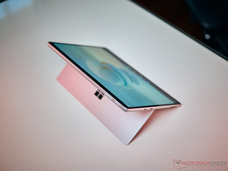 Microsoft may not replace the ARM-powered Surface Pro pictured here until September.