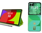 The Lenovo Idea Tab and Razr 60 FIFA Edition have custom wallpapers inspired by the tournament. (Image source: Lenovo)