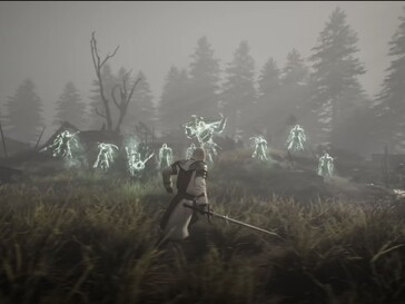 Combat looks somewhat faster and more aggressive in the trailer than in Breath of the Wild. (Pictured: A screenshot from the official ArcheAge Chronicles trailer.)
