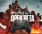 The Battlefield 6 playtest banner is shown with controller (Image source: Electronic Arts, Microsoft Xbox Gaming with edits)