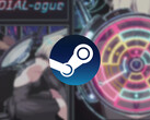 D1AL-ogue was developed by a small team of students. Pictured: edited cover picture of the game with Steam logo on top.
