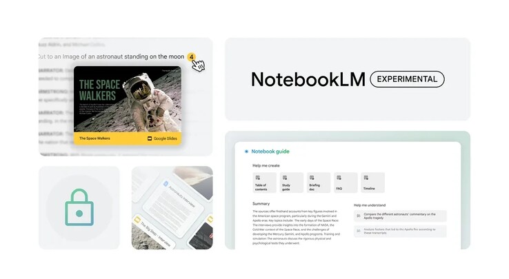 Multimodal AI expands the functionality of NotebookLM (Source: Google)