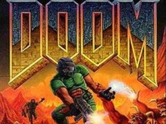 Limited Run games is re-releasing Doom in a box that can play the game. (Image source: Doom title screen)
