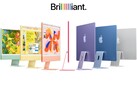 The iMac AiO comes in many colors. (Image source: Apple)