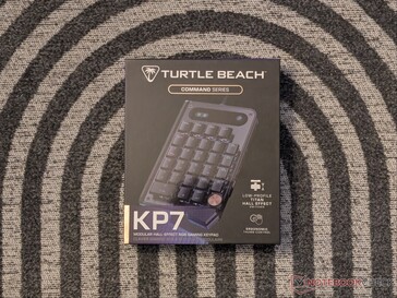 Turtle Beach Command Series KP7 Keypad retail box.