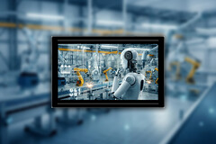 Nexcom industrial panel PC built for HMI, automation and Edge AI