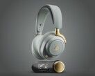 SteelSeries Arctis Nova Elite in Sage & Gold colorway with the GameHub. (Image source: SteelSeries)