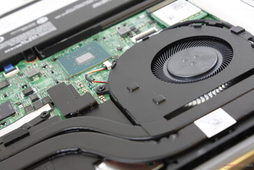 Fans are quiet during low loads, but they will become louder than usual for a convertible when gaming