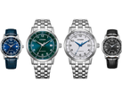 From left to right: Citizen NJ0210-13L, NJ0210-56M, NJ0210-56A, and NJ0210-05E. (Image source: Citizen)