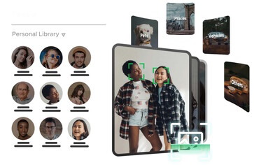 Faces can be identified locally