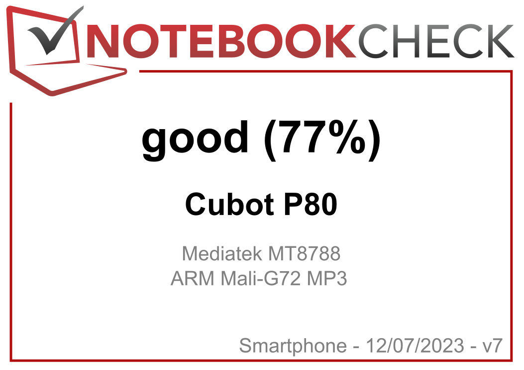 Cubot P80 Smartphone Review 