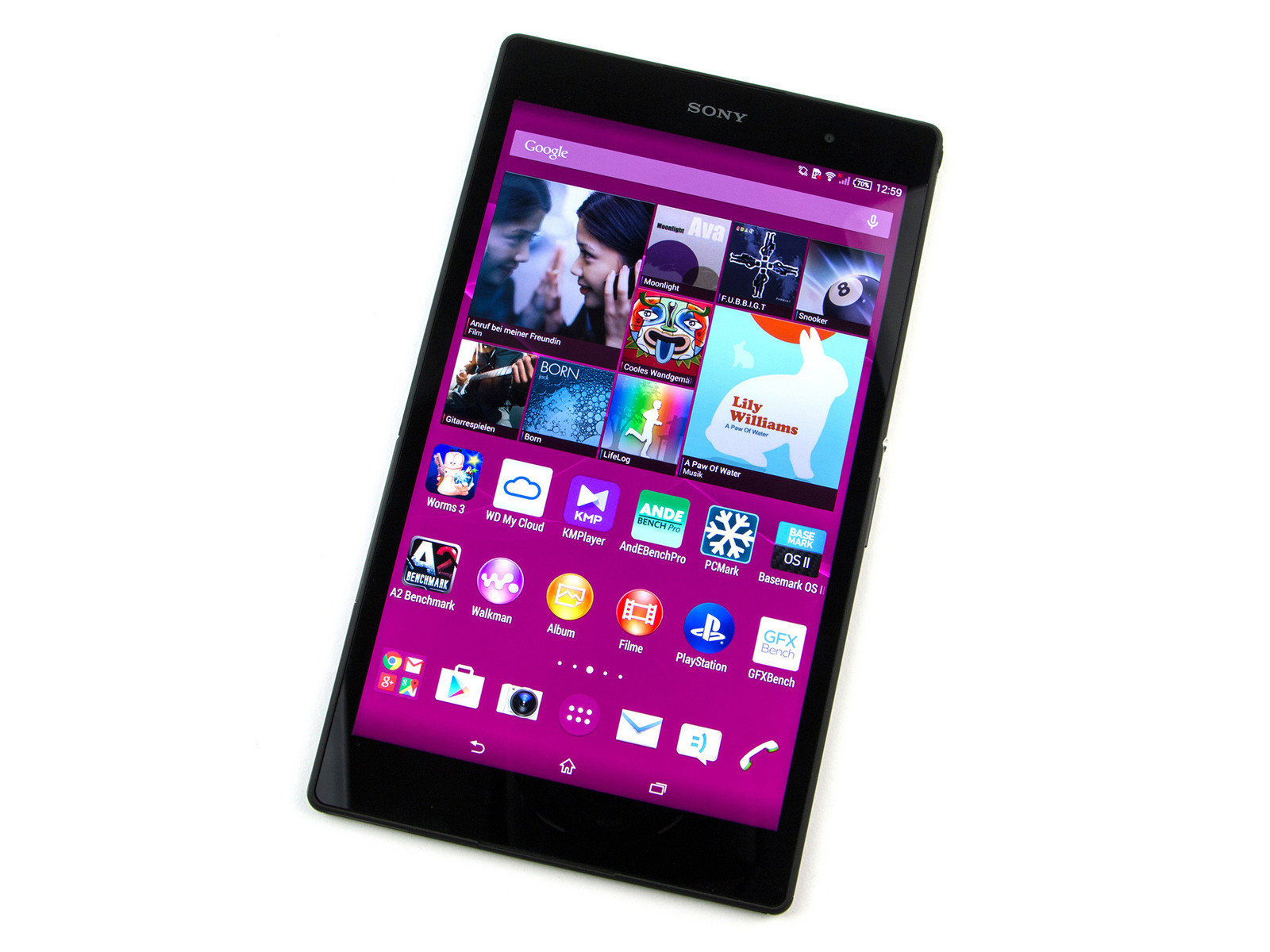 Sony Xperia Z3 Tablet Compact - Notebookcheck.net External Reviews