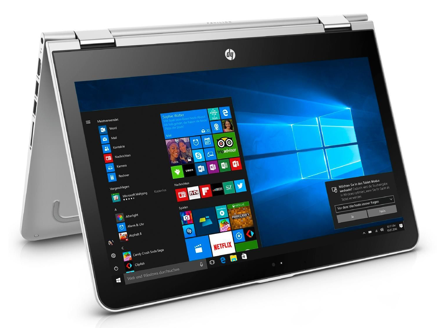 HP Pavilion x360 specifications