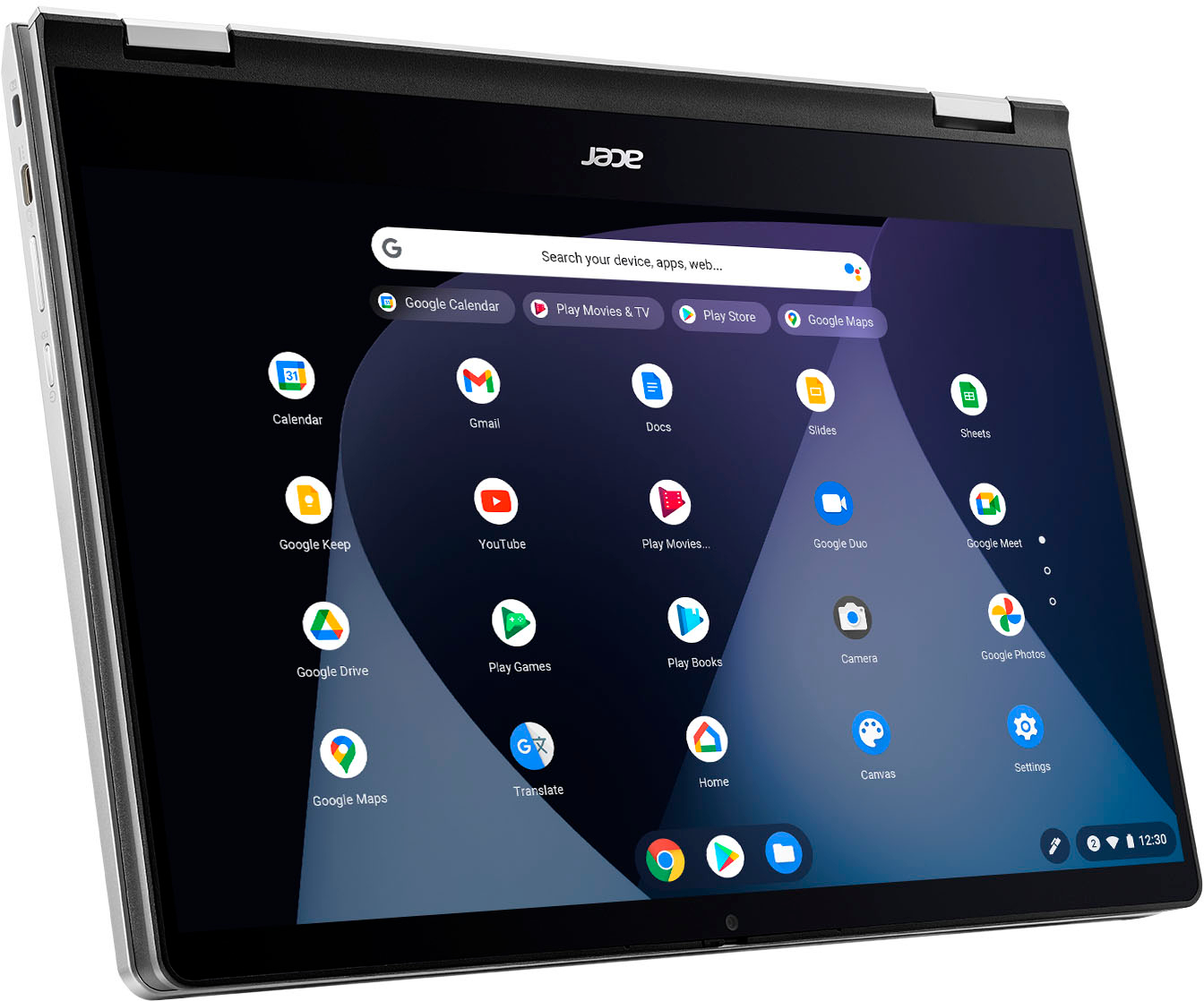 acer Spin 311-2H 11.6 2-in-1 Touchscreen Chromebook (Intel 4-Core Celeron  N4000, 64GB eMMC, 4GB RAM, Stylus, Webcam, IPS) Flip Convertible Home 