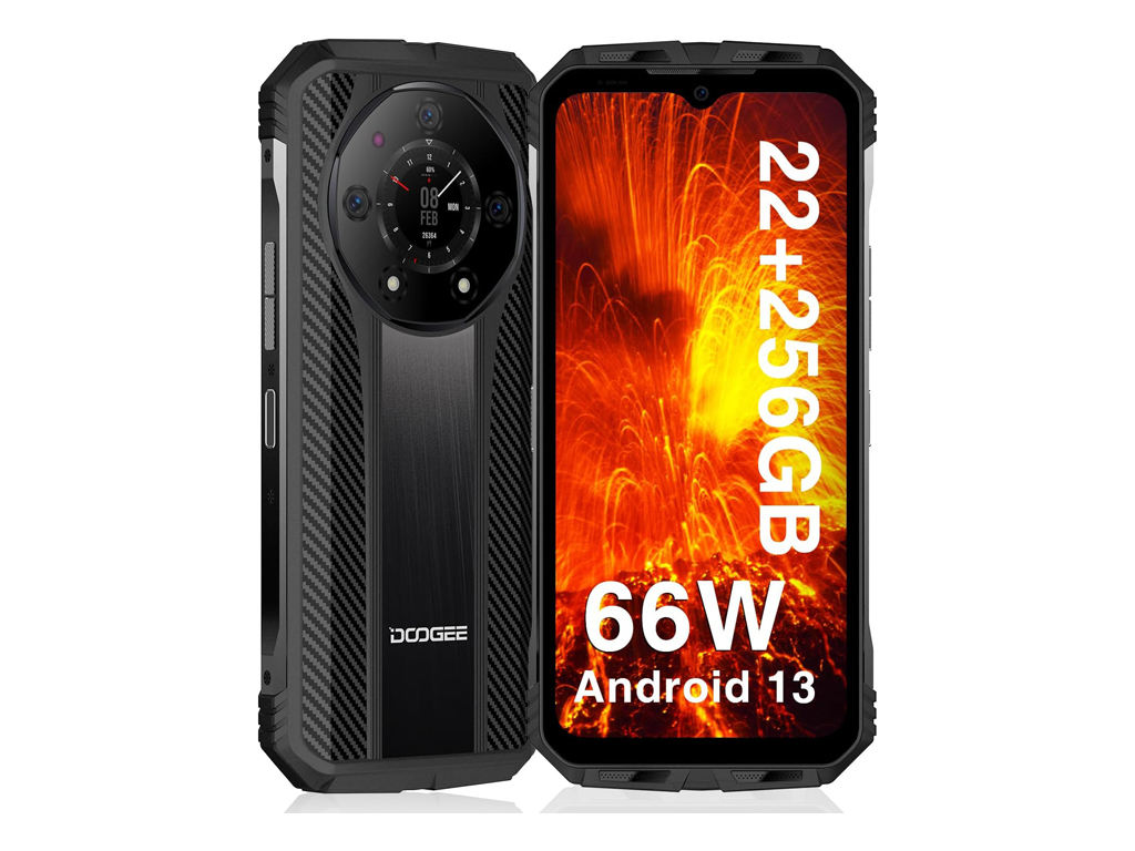DOOGEE S100 Pro 22000mAh 12GB 256GB Rugged Smartphone Helio G99 6nm 108MP  Moible Phone 6.58 Inch FHD Camping Light Cellphone