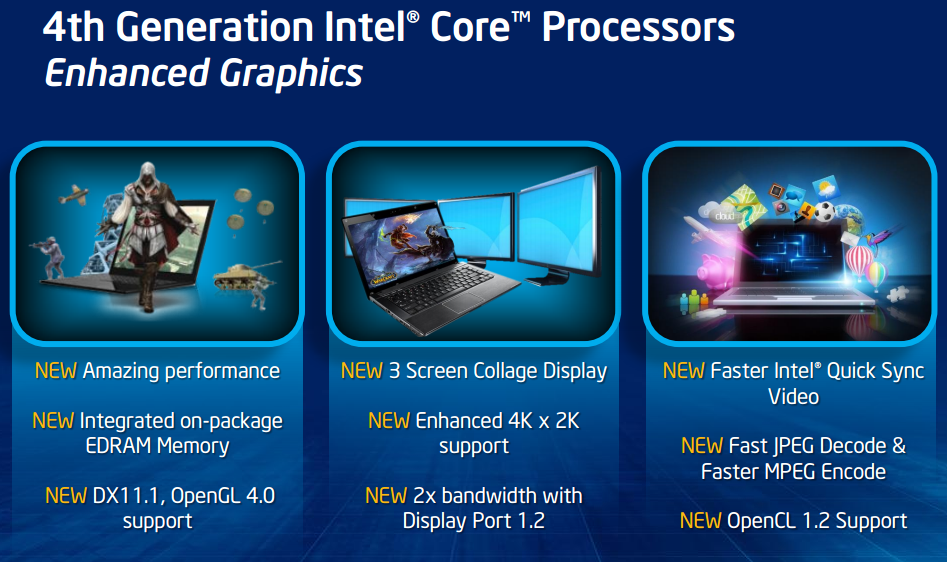 intel gma x4500 vs intel hd graphics 4400