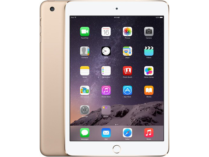 Apple iPad mini 4 (2015) 32GB 2GB RAM Apple A8 Smart Tablet WiFi + Cellular  7.9 Inch Retina Display DISPLAY 7.90-inches (1536 x 2048) PROCESSOR Apple  A8 FRONT CAMERA 1.2MP REAR CAMERA